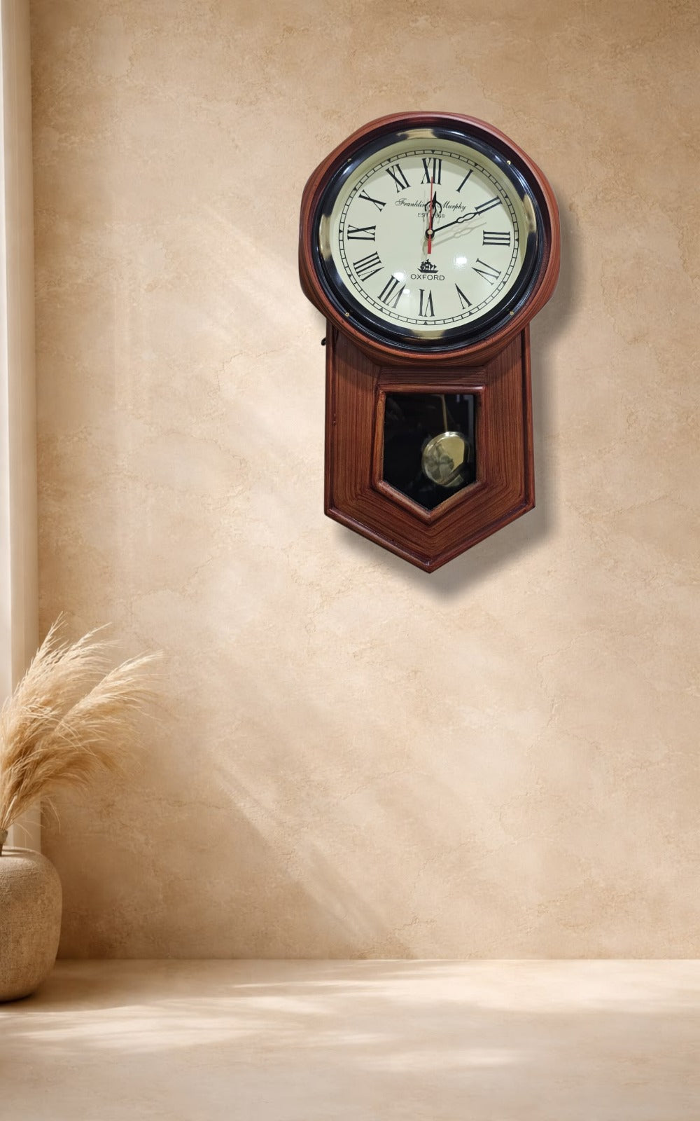 Franklin & Murphy Oxford Pendulum Wall Clock